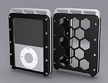 第3世代iPod nano用プロテクター六角穴タイプ