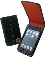 Covertec Luxury Leather Flap Case for iPod touch