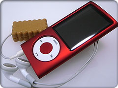 RT-N5C4（5th iPod nano用ラバーコーティング・ハードジャケット）