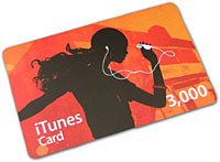 iTunes Card 3,000