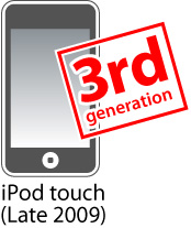 3rd generation iPod touch (Late 2009)