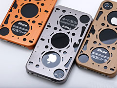 Gasket Brushed Aluminum Case for iPhone 4
