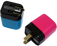 Color SQUARE USB AC Adaptor（BI-SQUAREUSB）