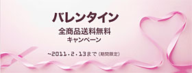 SGPストアジャパン バレンタインキャンペーン