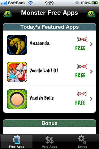 Monster Free Apps