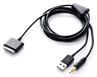 MacGizmo 3 in 1 Multifunction Cable for iPhone/iPod