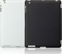 ラバーケース for iPad（3rd/2nd）／iPad Smart Cover併用タイプ