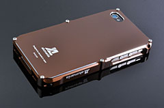 EDGE LINE for iPhone 4S/4 CAFE BROWN