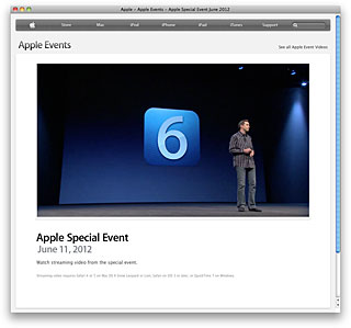 Apple – Apple - Apple Events - Apple Special Event June 2012