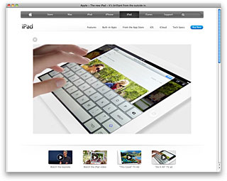 Apple - The new iPad - It’s brilliant from the outside in.