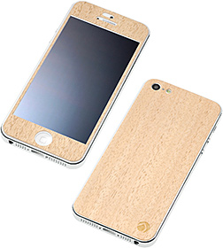 Deff WOODEN PLATE for iPhone 5 桐