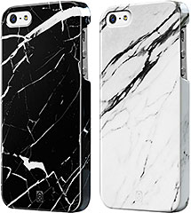 Case Scenario Element Cover for iPhone 5 Marble Black/White