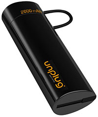 Unplug ポータブルバッテリ2600mAh (Lightning & Micro USB) EC2600i5
