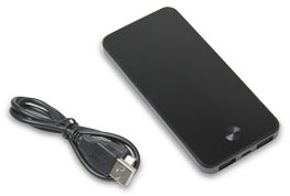 バリューウェーブ 外部バッテリー(3500mAh) for スマートフォン/タブレット(ブラック) MF-3500BK