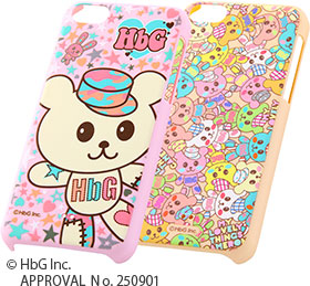 iPhone 5c用HbG・キャラクター・シェルジャケット（RT-HP6B）