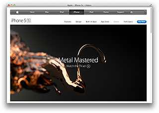iPhone 5s - TV Ad - Metal Mastered