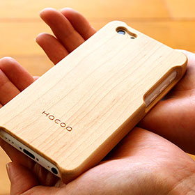 Hacoa Wooden case for iPhone 5c