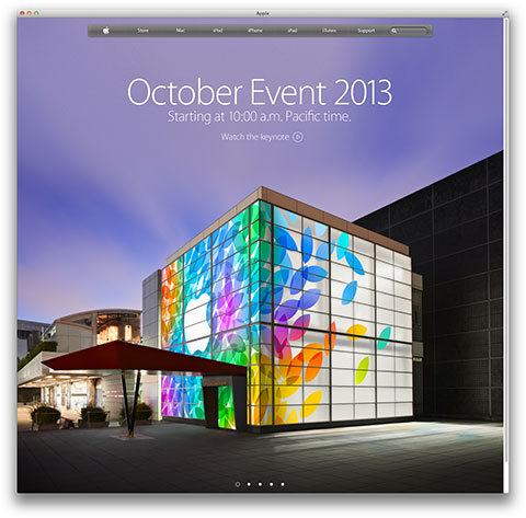 Apple - Apple Events - Special Event October 2013