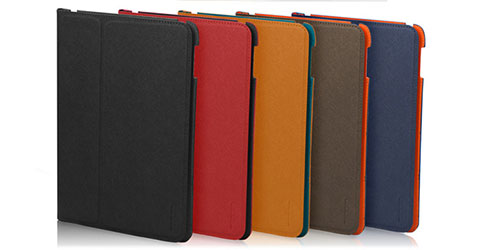 TUNEWEAR LeatherLook Classic with Front cover for iPad Air