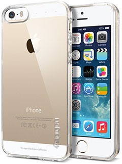 Spigen iPhone 5/5sケース ウルトラ・フィット（クリア・カプセル）