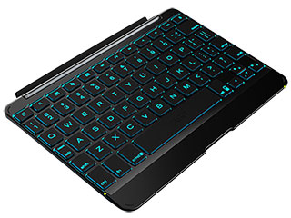 ZAGGkeys Cover Black with Backlit Keyboard for iPad mini