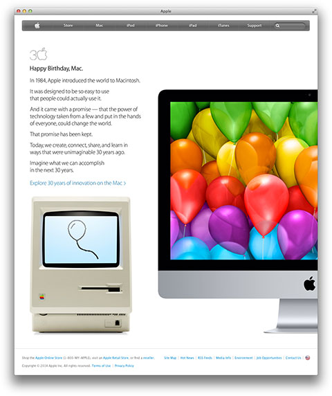Apple – Thirty Years of Mac