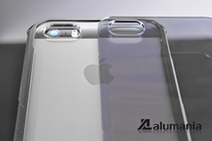alumania EDGE LINE for iPhone 5s/5 ライトスモークパネル
