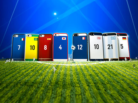 Bluevision Composite for iPhone 5s/5 World Cup Edition