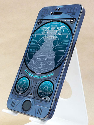 新製品ニュース 宇宙戦艦ヤマト2199原画展の会場限定販売の Iphone 5 5s用デザインシール シンクロスキン Iをありがとう