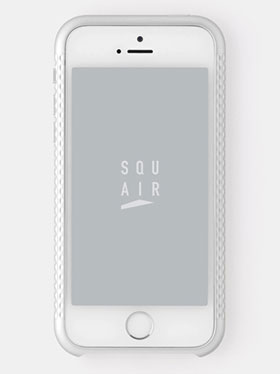 SQUAIR Duralumin Bumper Quattro for iPhone 5s/5