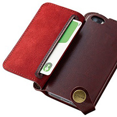 BZGLAM Wearable Leather Cover for iPhone 5/5s