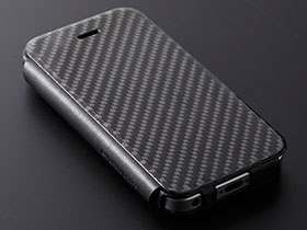Deff GENUINE LEATHER & CARBON FIBER CASE for iPhone 5/5s