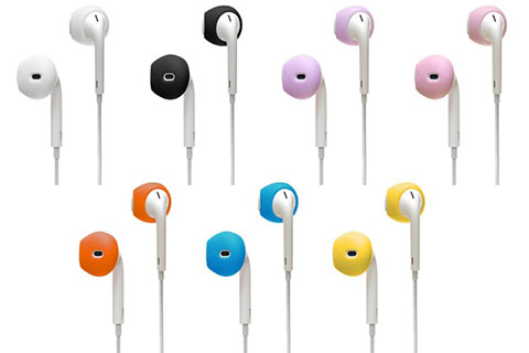 新製品ニュース】アップル純正イヤホン「EarPods」に被せるシリコン製