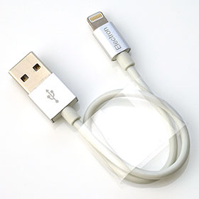 Micro Solution MFI-Lightning connector USB cable (Aluminum connector)
