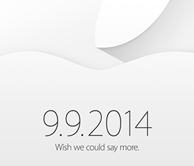 Apple Special Event「9.9.2014 wish we could say more.」