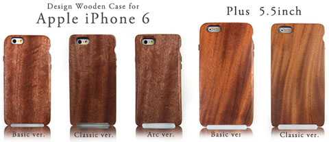 LIFEのiPhone 6/iPhone 6 Plus用木製ケース