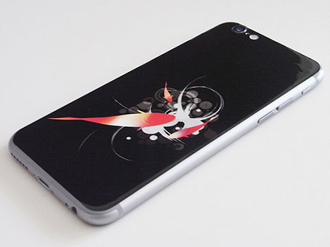 iDentity iPhone 6用背面スキンシールカバー