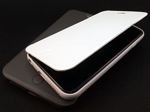 ミヤビックス PU レザーケース スタンド機能付き for iPhone 6/6 Plus