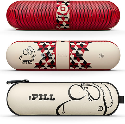 Beats by Dr. Dre Pill 2.0 Speaker、Limited Edition Artist Barry McGee