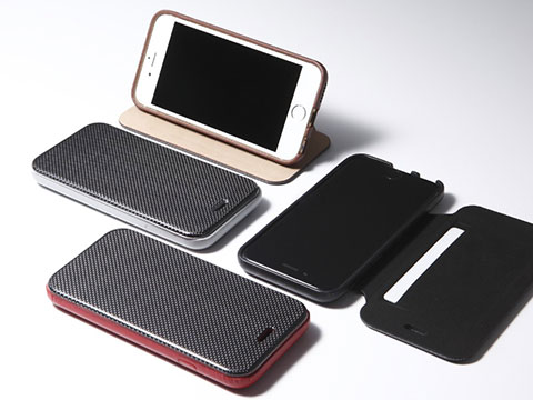 Deff Carbon Fiber & Genuine Leather Case for iPhone 6