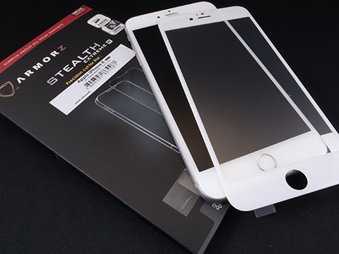 Armorz Stealth Extreme R with Curve Protect 強化ガラス保護シート for iPhone 6 (上級者向け)