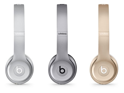 【新製品ニュース】BeatsのBluetooth搭載ヘッドホン「Solo2 Wireless」に、iPhoneにマッチするメタリックな新色3色