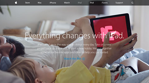Apple - iPad - Everything changes with iPad.