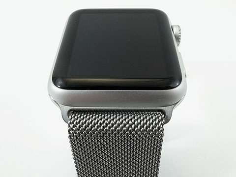 Apple Watch Sportとミラネーゼの写真