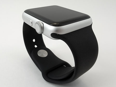 レビュー】Apple Watch Sportのシルバーアルミニウムケースに 