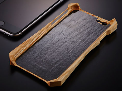 Enhanced Acoustic Wooden Case for iPhone 6 -Hibiki-