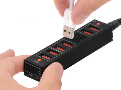 USBチャージバー 6ポート（CUCB-6P）