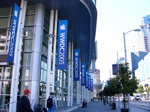 WWDC 2005の会場