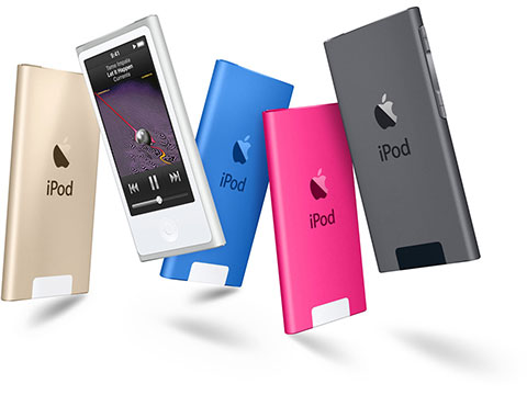 ニュース】第7世代iPod nanoと第4世代iPod shuffleがカラー 
