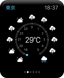天気アプリ